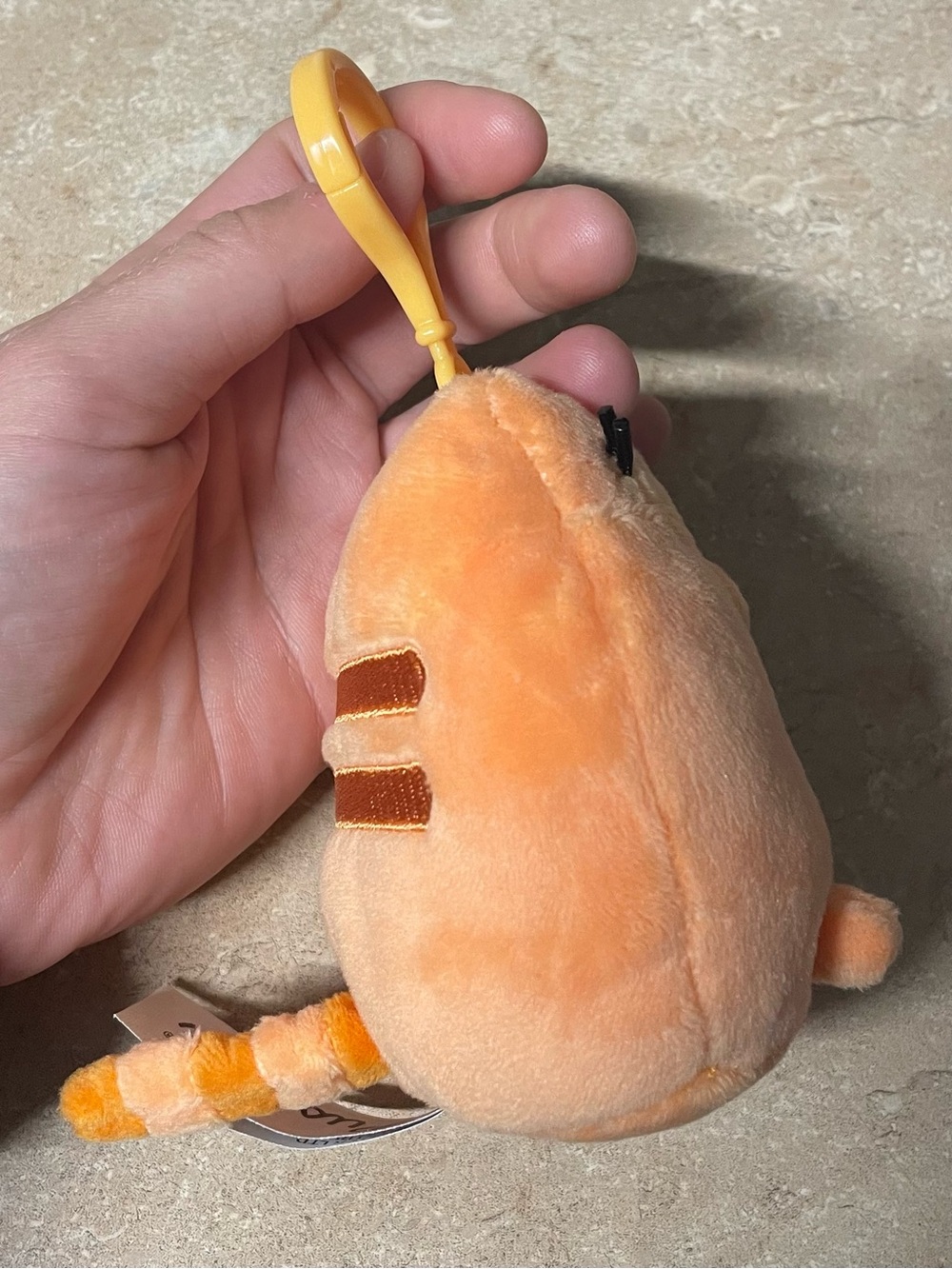 New Gund Pusheen 2026 Halloween Mystery Plush Clip Orange Cat Spiderweb - Picture 5 of 10